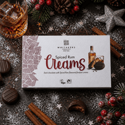 Whitakers Dark Chocolate Spiced Rum Fondant Creams Gift Box 150g