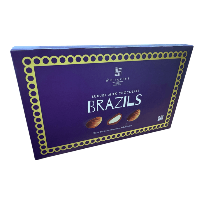 Whitakers Luxury Milk Chocolate Brazils Gift Box 150g