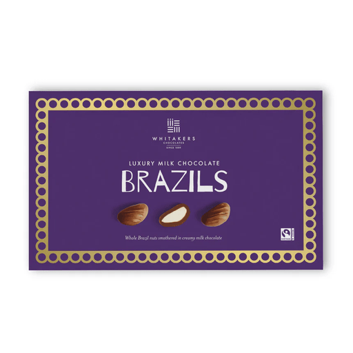 Whitakers Luxury Milk Chocolate Brazils Gift Box 150g