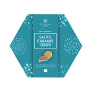 Whitakers Milk Chocolate Salted Caramel Honeycomb Crisps 165g - Happy Candy UK LTD