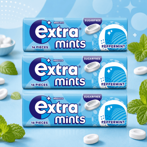 Wrigley's Extra Sugar Free Mints 3 Pack (3x28g)