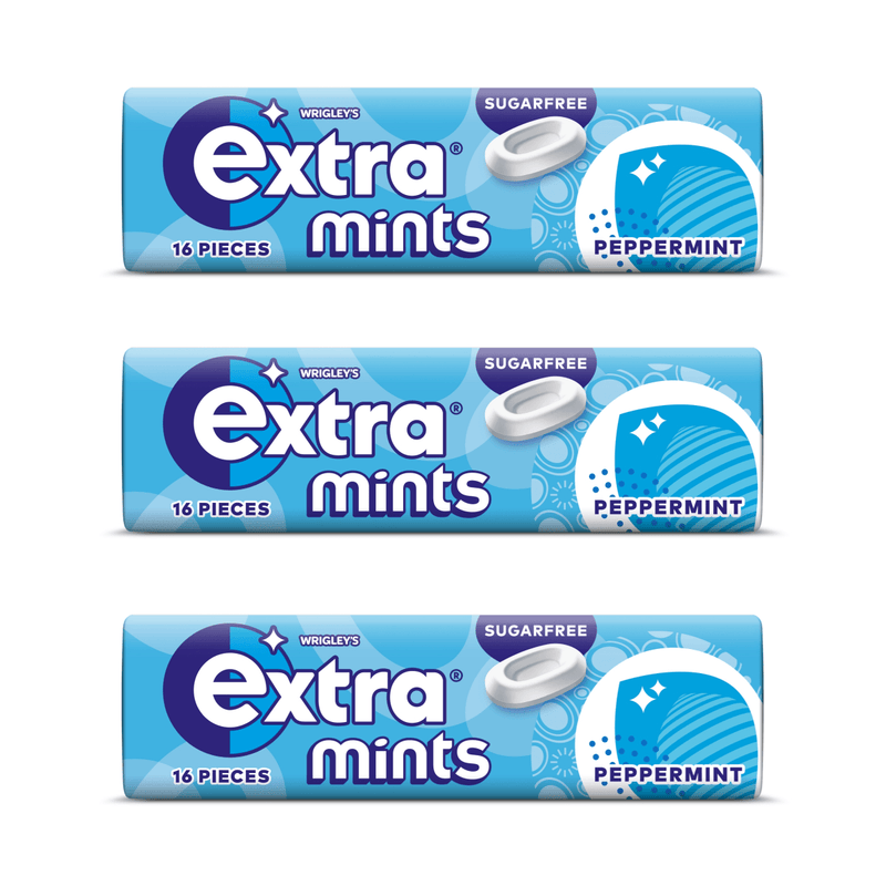 Wrigley's Extra Sugar Free Mints 3 Pack (3x28g)