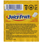 Wrigley's Juicy Fruit 10 Pellets Original 3 Pack (3x12g)