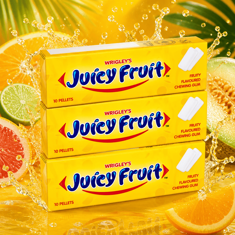 Wrigley's Juicy Fruit 10 Pellets Original 3 Pack (3x12g)