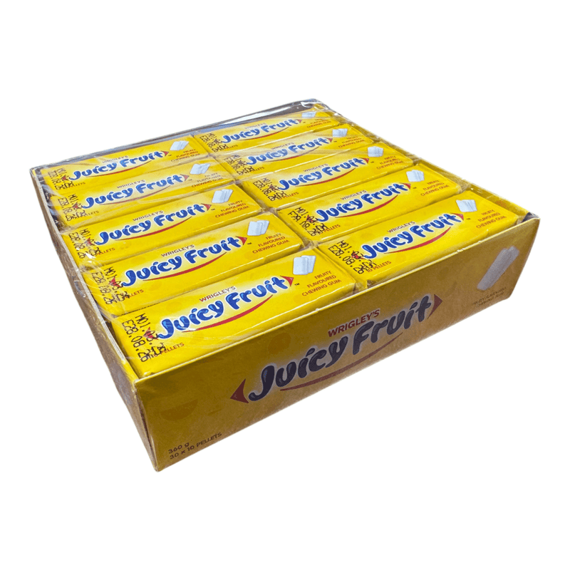 Wrigley's Juicy Fruit 10 Pellets Original BULK RETAIL BOX 30X12g