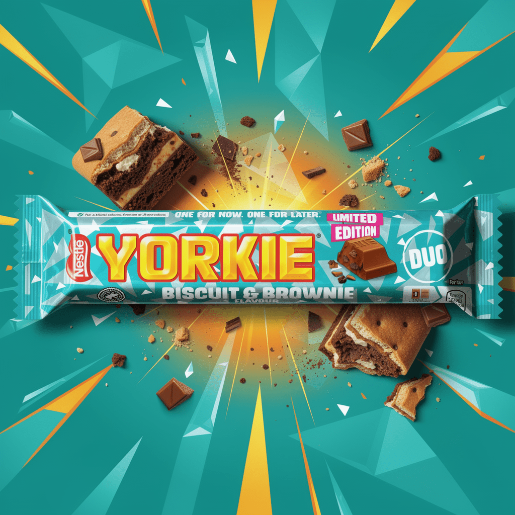 YORKIE DUO Biscuit & Brownie 66g — Happy Candy UK LTD