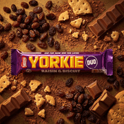Yorkie Raisin & Biscuit Chocolate Duo Bar 66g