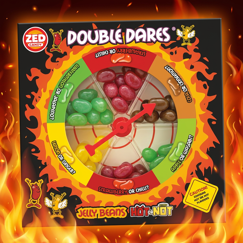 Zed Candy Double Dares Hot or Not Jelly Bean Game 100g
