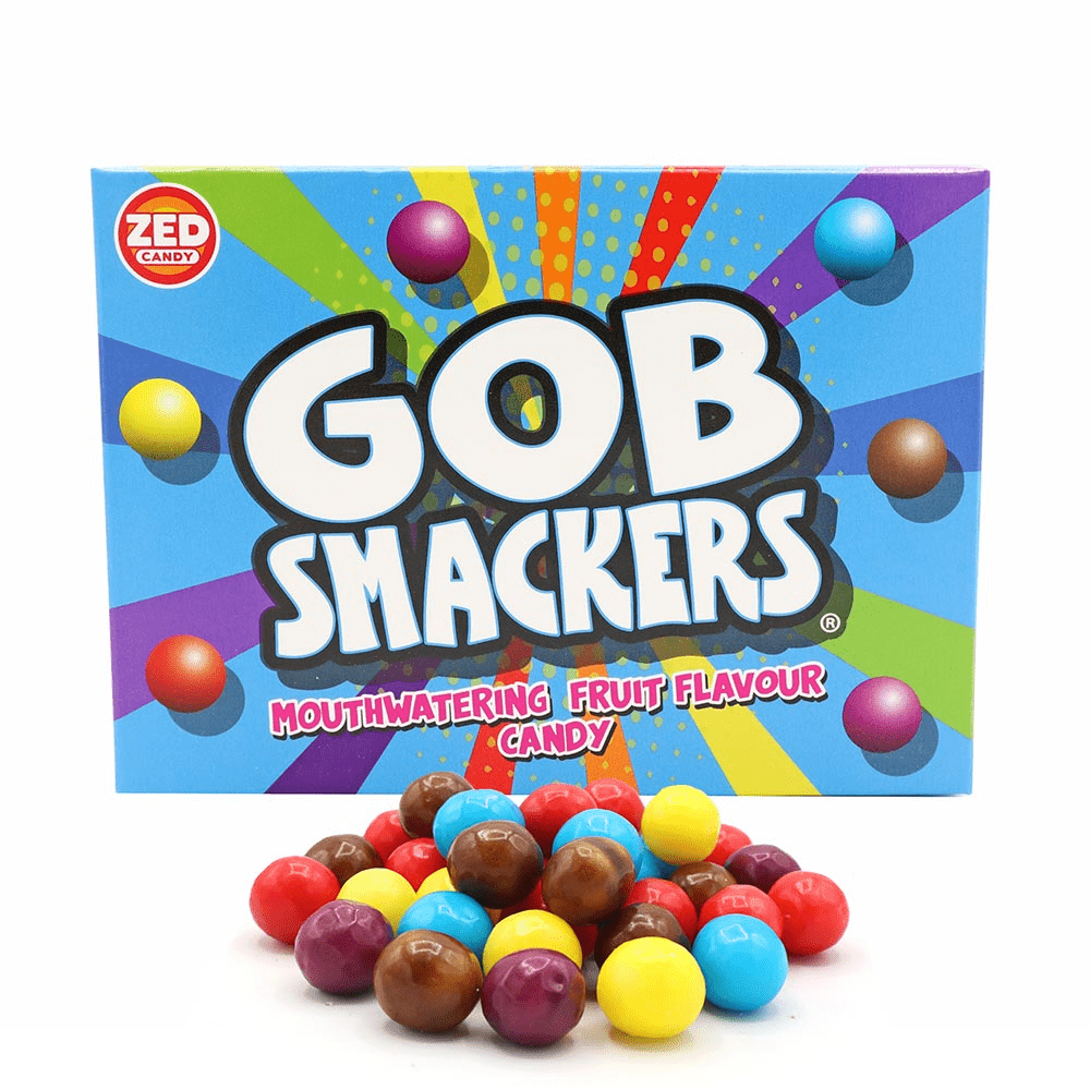 candyページ Zed Candy GOB SMACKERS Theatre Box 120g — Happy Candy UK LTD