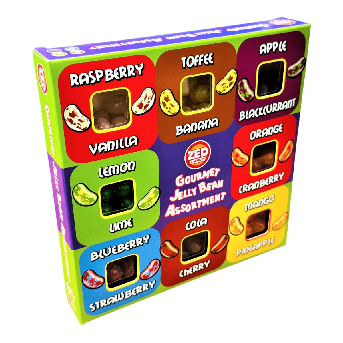 Zed Candy GOURMET Jelly Beans Gift Box 184g — Happy Candy UK LTD