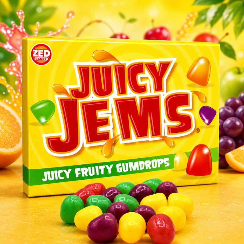 Zed Candy Juicy Jems Box 140g