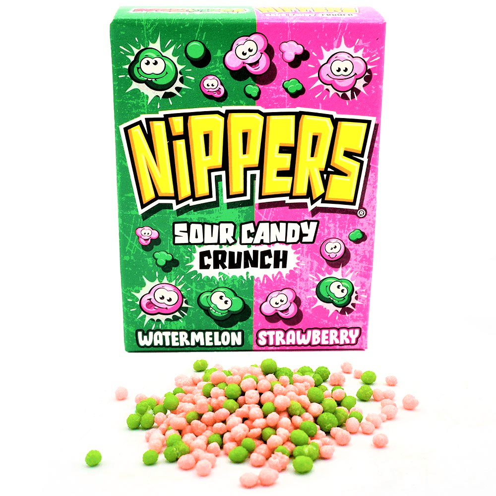 Zed Candy Nippers Watermelon & Strawberry Box 50g — Happy Candy UK LTD