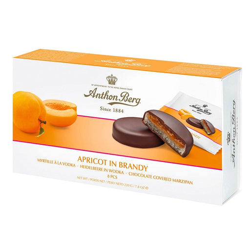 Anthon Berg Apricot In Brandy Marzipan - Happy Candy UK LTD