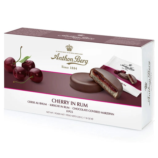 Anthon Berg Cherry In Rum Marzipan - Happy Candy UK LTD