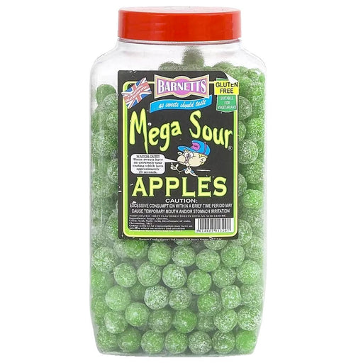 Barnetts Mega Sour Apples - Happy Candy UK LTD