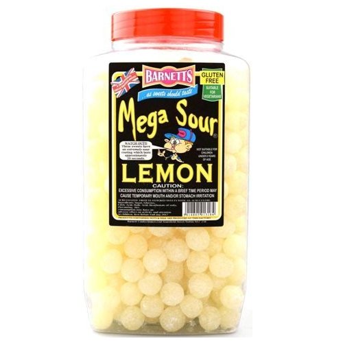 Barnetts Mega Sour Lemon - Happy Candy UK LTD