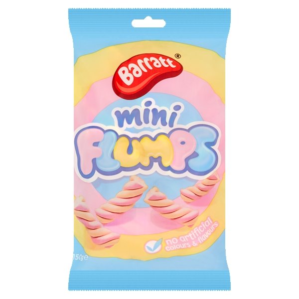 Barratt Mini Flumps Big Share Bag 150g - Happy Candy UK LTD