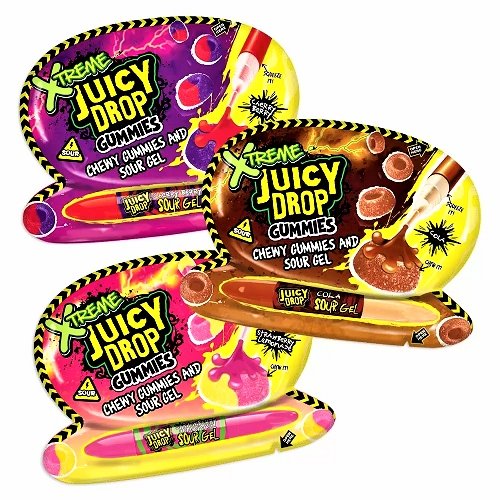 Bazooka Xtreme Juicy Drop Gummies 67g Happy Candy UK LTD