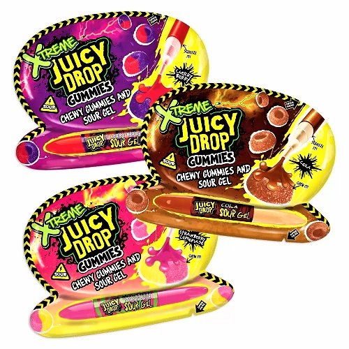 Bazooka Xtreme Juicy Drop Gummies 67g - Happy Candy UK LTD