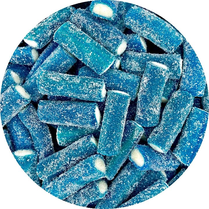 Blue Rockets Candy Blue Raspberry Rocketz — Happy Candy UK LTD