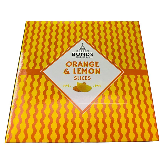 Bonds Orange & Lemon Slices Gift Box 120g - Happy Candy UK LTD