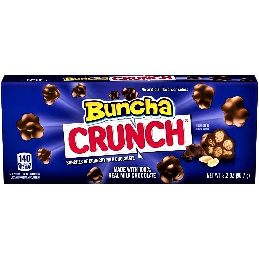 Buncha Crunch Milk Chocolate Theatre Box (USA) 90.7g - Happy Candy UK LTD