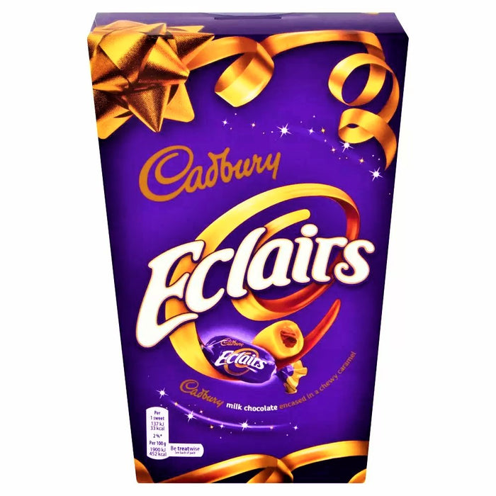 Cadbury Chocolate Eclairs Gift Box 350g - Happy Candy UK LTD