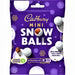 Cadbury Chocolate Mini Snowballs Bag 80g - Happy Candy UK LTD