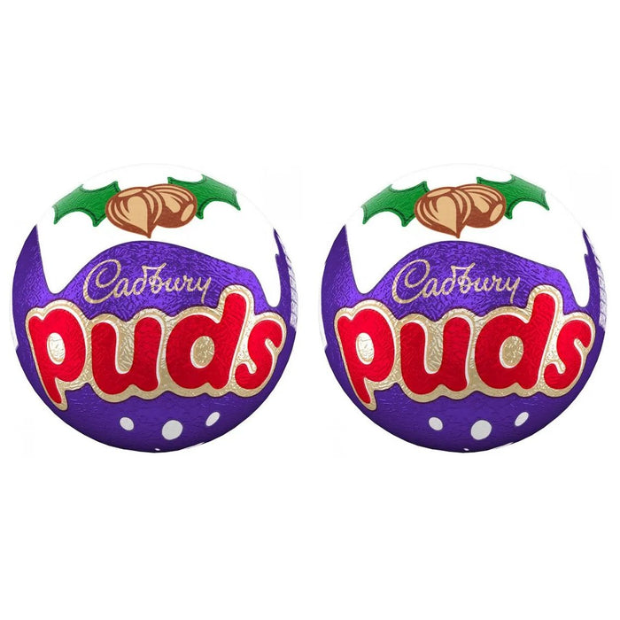 Cadbury Christmas Puds Egg 2 Pack (2 x 35g) - Happy Candy UK LTD