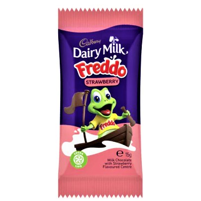 Cadbury Dairy Milk Freddo Strawberry (AUSTRALIA) 15g - Happy Candy UK LTD