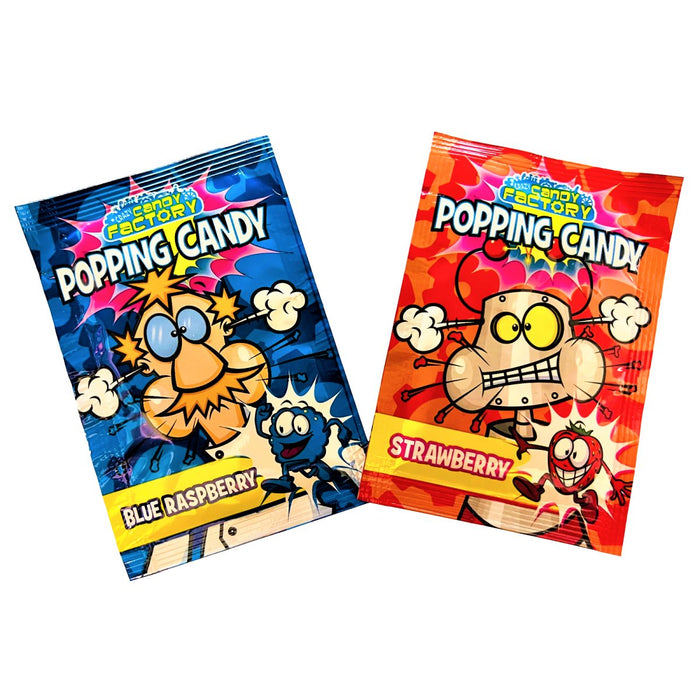 CCF Popping Candy Strawberry & Raspberry 2 Pack - Happy Candy UK LTD