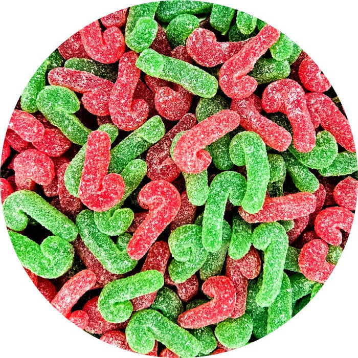 Christmas Gummy Candy Canes - Happy Candy UK LTD