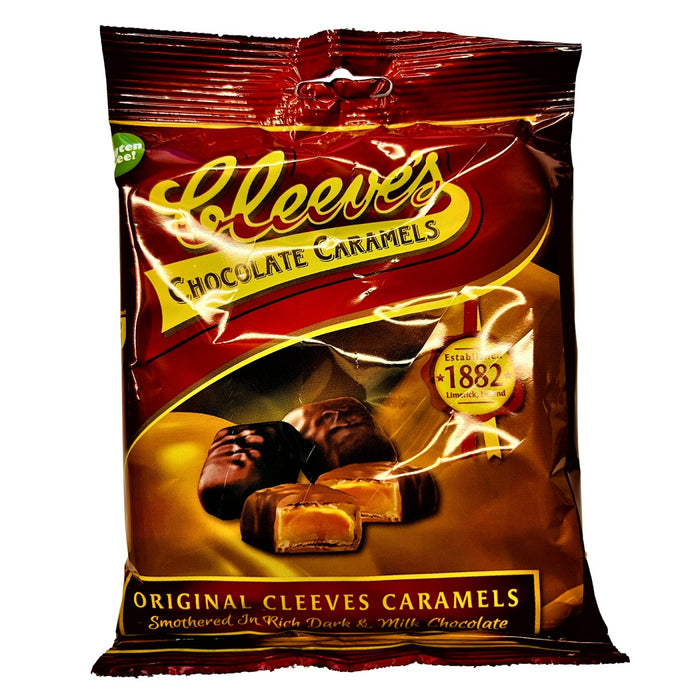 Cleeve's Chocolate Caramels Share Bag 105g - Happy Candy UK LTD