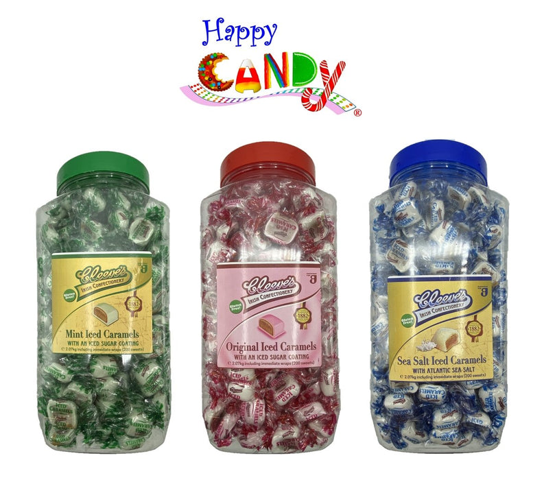 Cleeves Iced Caramels Original/Salted/Mint - Happy Candy UK LTD