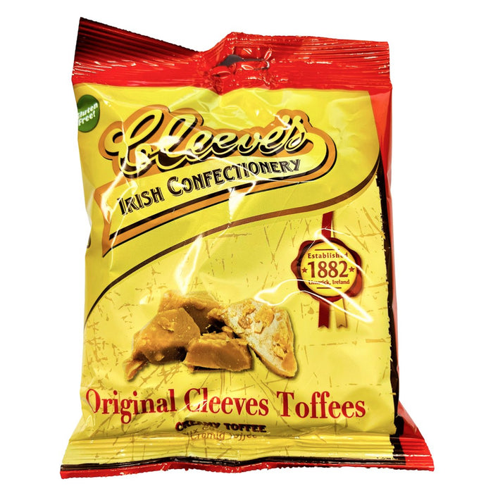 Cleeve's Original Toffees Share Bag 100g - Happy Candy UK LTD