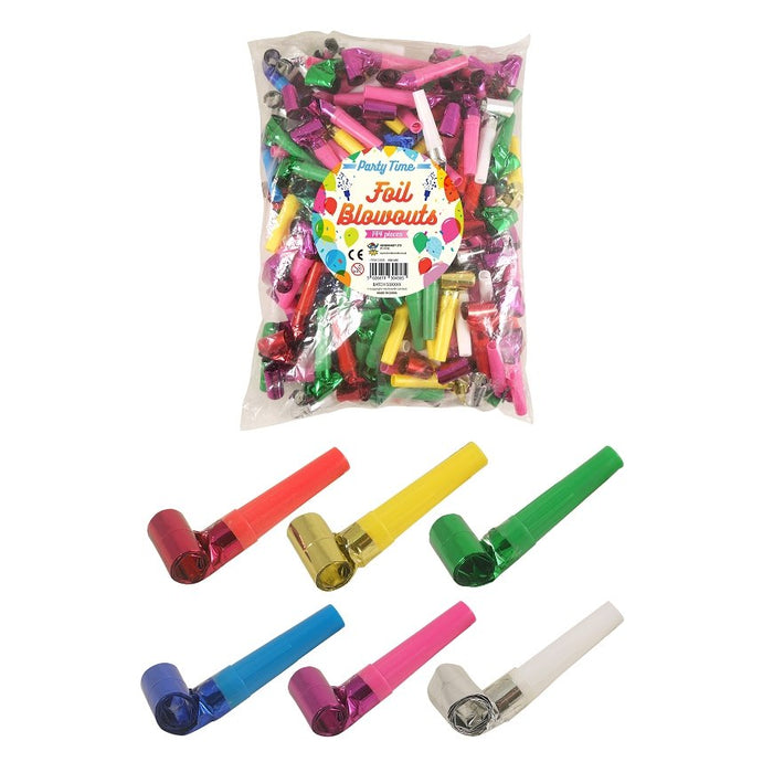 Foil Party Blowouts (4cm) - Happy Candy UK LTD