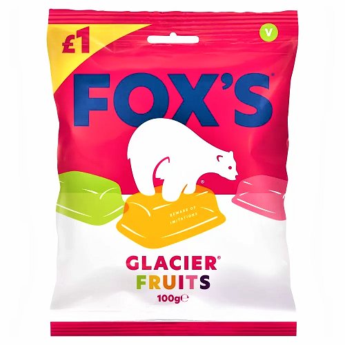 Foxs Glacier Fruits Share Bag 130g Happy Candy Uk Ltd 