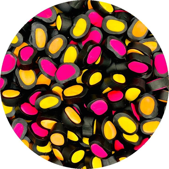 Giant Liquorice Fruit Mix - Happy Candy UK LTD