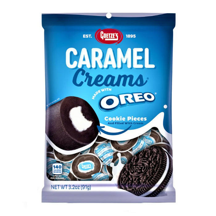 Goetze's Oreo Caramel Creams Share Bag (USA) 91g - Happy Candy UK LTD