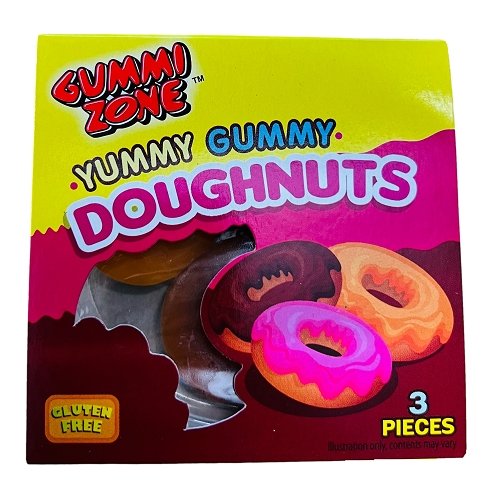 Gummi Zone Doughnuts 21g - Happy Candy UK LTD