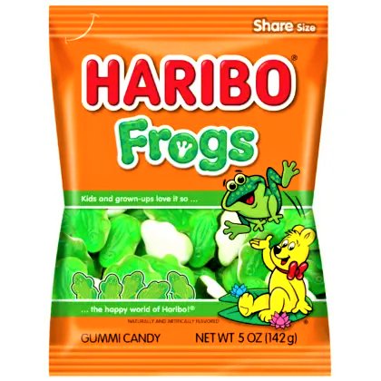 Haribo Frogs Share Bag (USA) 142g - Happy Candy UK LTD