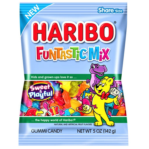 Haribo Funtastic Mix Share Bag (USA) 142g - Happy Candy UK LTD