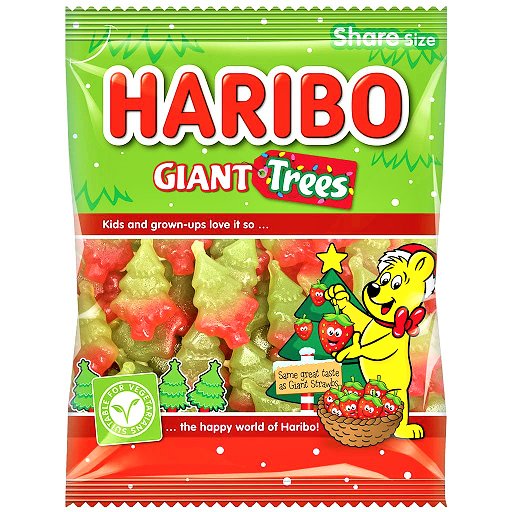 Haribo Giant Trees Share Bag 160g - Happy Candy UK LTD