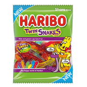 Haribo Twin Snakes Share Bag 175g - Happy Candy UK LTD