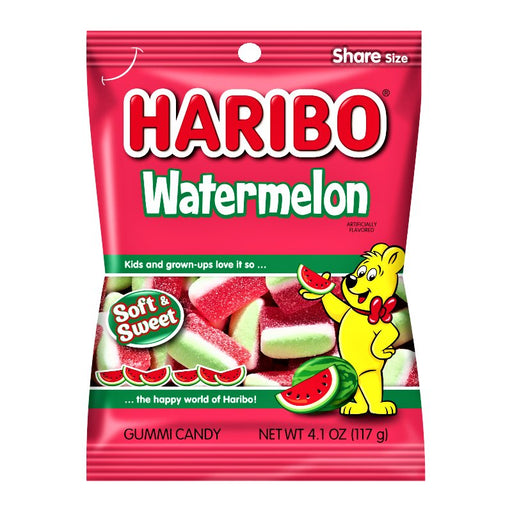Haribo Watermelon Share Bag (USA) 117g - Happy Candy UK LTD