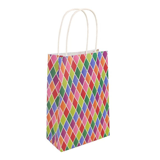 Harlequin Paper Party Bag with Handles - Happy Candy UK LTD