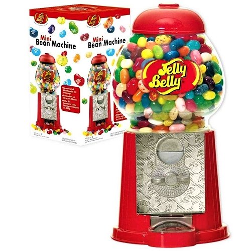 Jelly Belly® Mini Jelly Bean Machine + 1kg 50 Flavour Bag - Happy Candy UK LTD