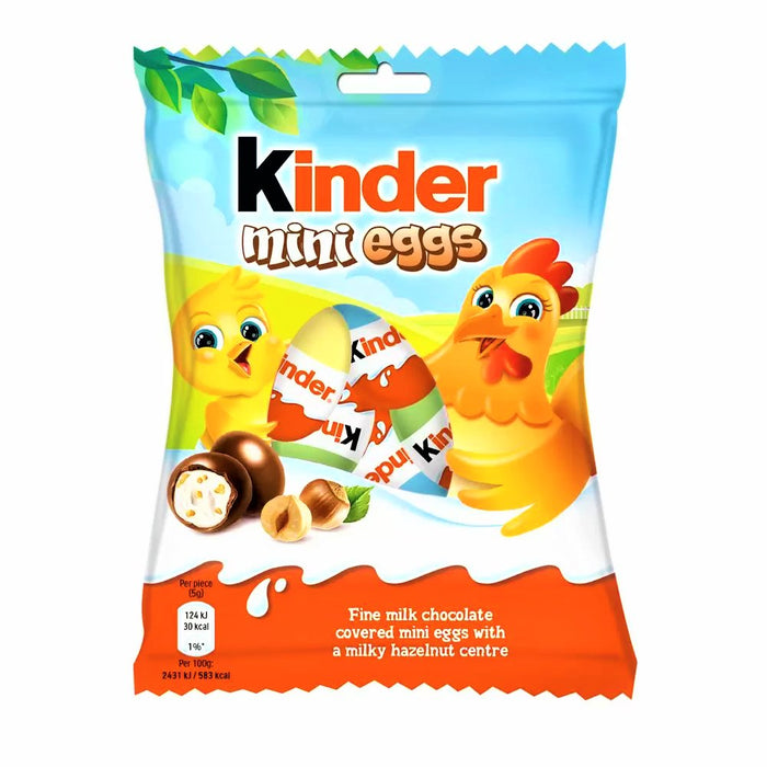 Kinder Mini Easter Eggs Pouch 75g - Happy Candy UK LTD