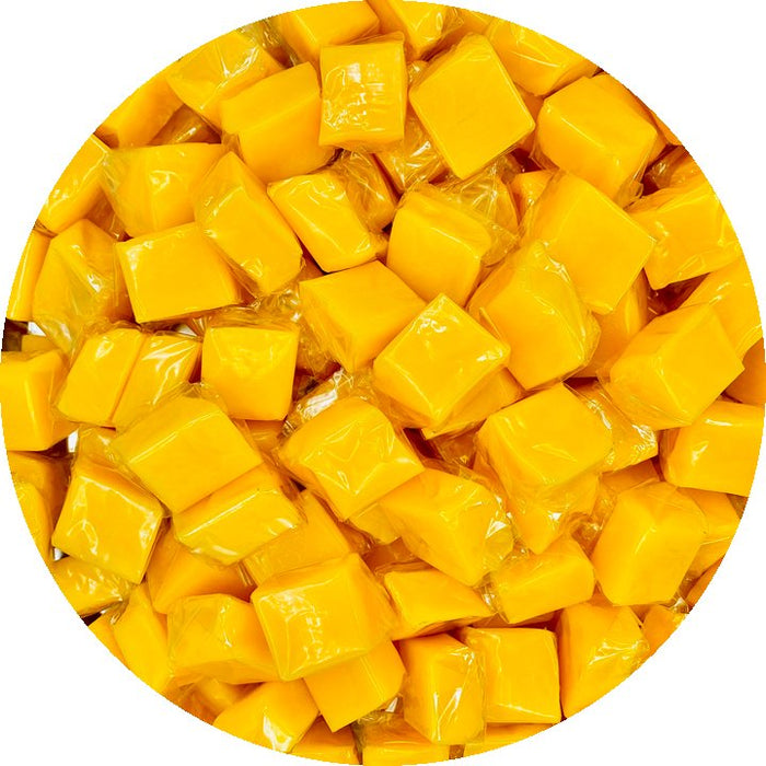 Lemon Caramel Chews 1KG Share Bag MEGA DEAL - Happy Candy UK LTD