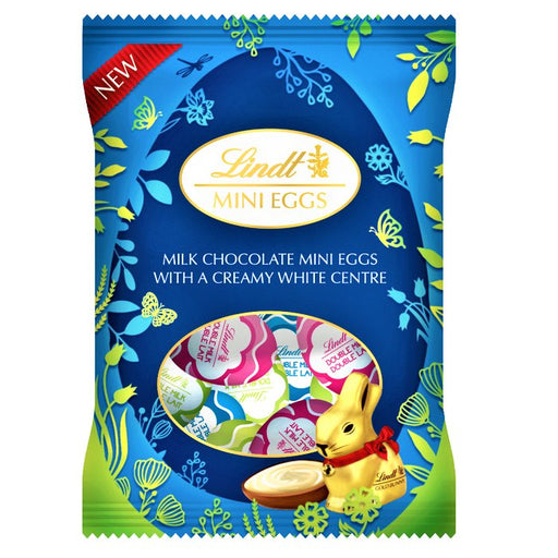 Lindt Gold Bunny Milk & White Mini Eggs Bag 80g - Happy Candy UK LTD